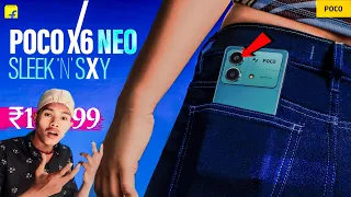 POCO X6 Neo 6.66* Gorilla Glass ⚡ Dimensity 6080 @₹14,999*! Poco x6 Neo 5g Review & First time India