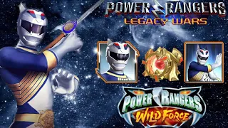 Lunar Wolf Wild Force Ranger Unboxing ~ Power Rangers Legacy Wars