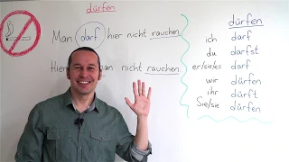 Learn German / - A1 - / Lesson - 16 The Modal Verb " Dürfen " in German.