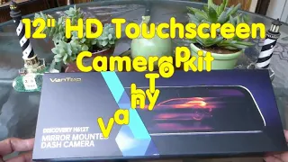 VanTop H612T 12” 4K Mirror Dash Cam for Cars Review 2020