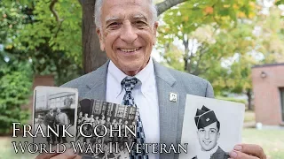 Col. Frank Cohn, World War II Veteran (Full Interview)