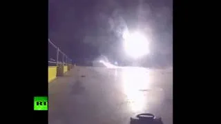 Falcon 9 crash landing: SpaceX releases footage from floating platform