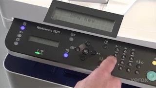 Xerox® WorkCentre® 3225 Wi-Fi Network Set Up