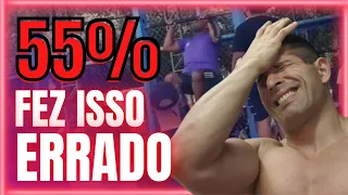 MAIS DA METADE ERROU ISSO! | React/Análise - TAF DE BARRA FIXA