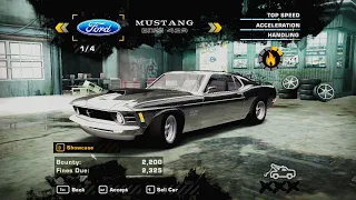 Ford Mustang BOSS 429 - NFS MW 2005 - Remastered (HD)