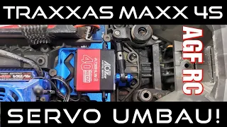 Traxxas MAXX 4S Servo Umbau