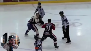 When Hockey Fights Go Wrong REACTION