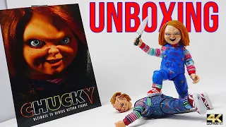 Neca Ultimate Chucky Tv Series 4K Action Figure Unboxing #Chucky