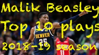 Malik Beasley Top 10 Plays From The 2018-19 Season