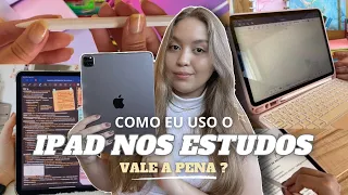 IPAD PARA ESTUDAR VALE A PENA?| Tour, Apps de Estudo, Como Faço Anotações e Estudo para Faculdade