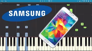 Samsung Galaxy Ringtone - Over The Horizon - Piano Tutorial