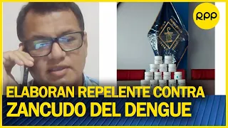 LA LIBERTAD: universitarios elaboran repelente contra zancudo que transmite dengue