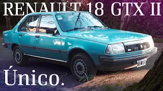 Renault 18 GTX II 1987 Azul Antibes