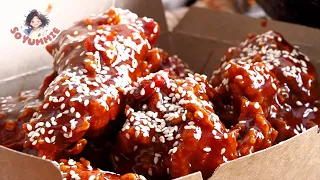 Explosive Bites! How to make Korean Fried Chicken - Malaysia Street Food