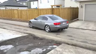 2011 BMW 335i N55 Muffler Delete - Warm