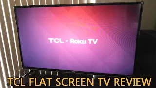 TCL Flat Screen TV 1080p Roku Smart LED