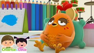 The Color Song with the Egg Band 🎨 | Nursery Rhymes & Kids Songs 🎵b @Charlie-Lola