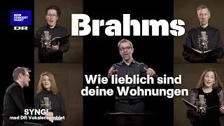 Brahms, Wie lieblich sind deine Wohnungen // SYNG! med DR Vokalensemblet
