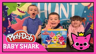 Pinkfong BABY SHARK Play-Doh | Make Your Own SHARK FAMILY with Play-Doh!