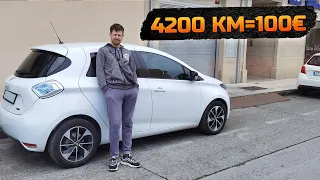 Путешествие в Европу на электромобиле Renault Zoe