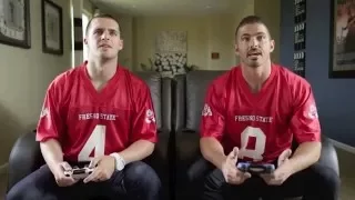 Derek and David Carr – hilarious outtakes from EECU commercials