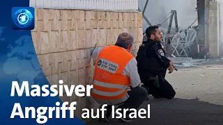 Angriff auf Israel: Mindestens 40 Tote und 740 Verletzte