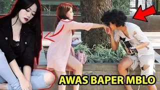 Viral !! PRANK ORANG GILA BAPERIN DANCER KPOP - Rojer Ngamen #20