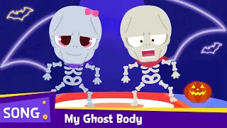 My Ghost Body | Welcome to Halloween Party Show ♬♪ | for kids | Dragon Dee Halloween Songs