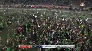 Notre Dame Acc Championship hype - beat Clemson