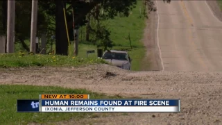 Human remains found at scene of Jefferson County fire