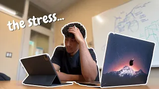 *stressful* Day in the Life of a Dental Student During Finals | Studying, Gym, & more studying