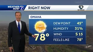 Tuesday evening November 1 Omaha weather forecast