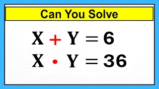 Nice Algebra Math Simplification | Find the Value of X and Y