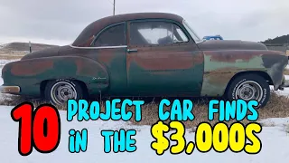 Unbelievable Deals! 10 Affordable Project Cars For Sale by Owners – Must-See Classics!