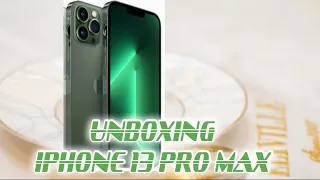 IPHONE 13 PRO MAX - UNBOXING ALPINE GREEN 💚 256GB TAIWAN🇹🇼 + ACCESSORIES  #iphone #iphone13promax