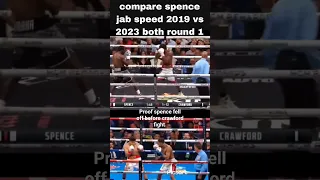 errol spence speed In 2019 vs 2023 #spence vs crawford #canelo #bud #errolspencejr #shakur #tank