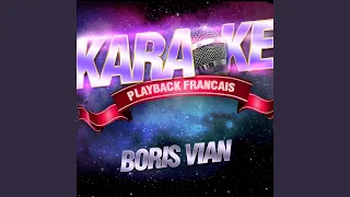 Complainte Du Progrès — Karaoké Playback Instrumental — Rendu Célèbre Par Boris Vian