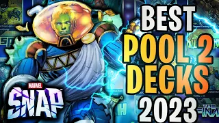 BEST Pool 2 Decks in MARVEL SNAP to Rank Up FAST in 2023!