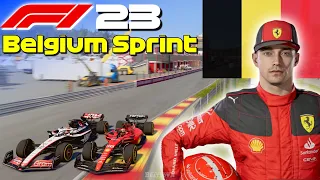 F1 23 - Let's Make Leclerc World Champion: Belgium Sprint