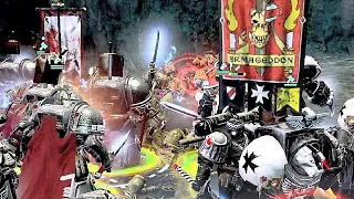 THE SACRED WAR | Grey Knights & Black Templars vs Chaos! - Destroyer mod | Dawn of War 2 Retribution