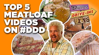 Top 5 #DDD Meatloaf Videos with Guy Fieri | Diners, Drive-Ins, and Dives | Food Network
