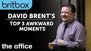 David Brent's Top 3 Awkward Moments | The Office