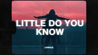 Alex & Sierra - Little Do You Know (Lyrics)