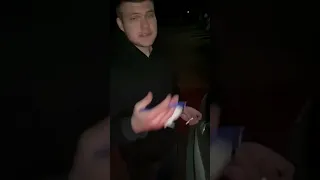 📹На видео 19-летний Сергей Шелест, который подозревается в убийстве водителя премиального такси.