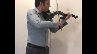 popcorn violin by behzad habibzadeh