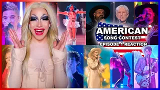 Eurovision Superfan Reacts to the American Song Contest 🇺🇸 (Week 1)