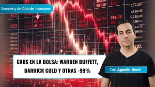 Caos en la bolsa de EEUU | Warren Buffett, Barrick y otras -99% | Locura con Gamestop otra vez