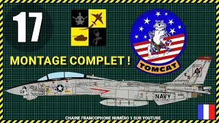 ▶️  17 : REPLAY Montage complet F-14A Tomcat au décollage.