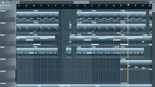 Cry me a river (Justin Timberlake) Instrumental FL Studio remake [FREE FLP DOWNLOAD]