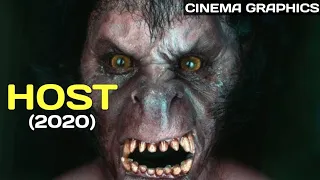 Host (2020) Movie Explained In Hindi | Host Full Ending Explained | Cinema Graphics |